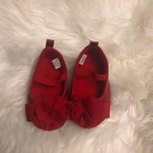 Baby girl formal crib shoes